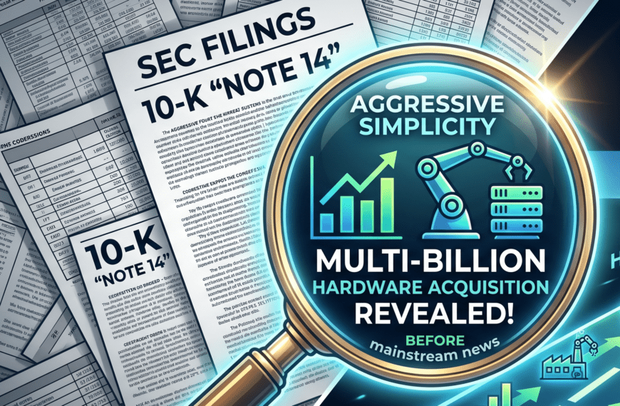 Market Strategists: Use 10-K “Subsequent Events” to Front-Run Big Tech AI Infrastructure Shifts