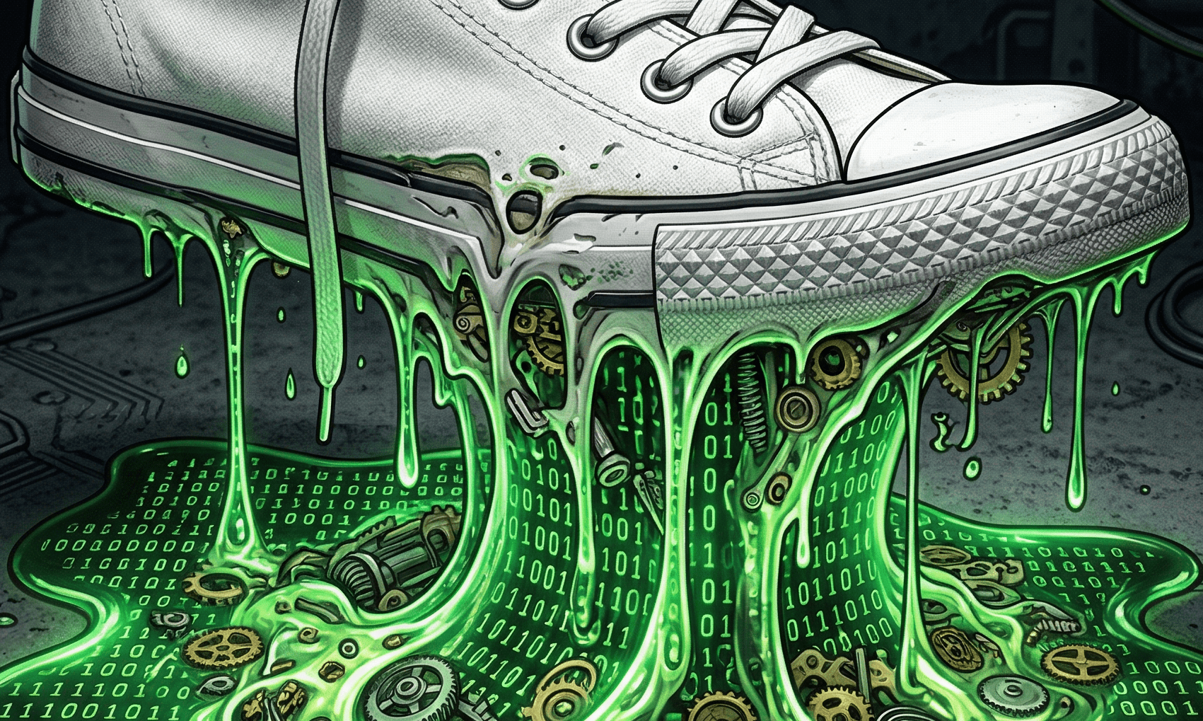 nike green melt a shoe melting in the matrix